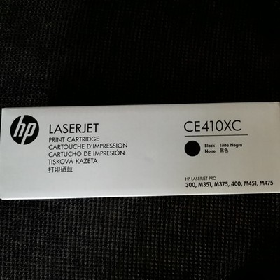 Toner HP Schwarz CE410XC Neu OVP Versiegelt Original HP LaserJet Pro 300 