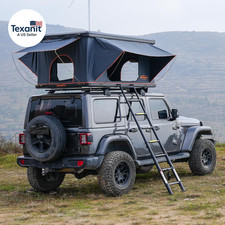 Tienda de techo rígida, carcasa rígida de aluminio emergente para 2-3 personas para techo Campi