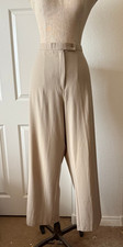 Briggs New York Plus Tan Polyester Blend Stretch Flat Front Pant - 18W