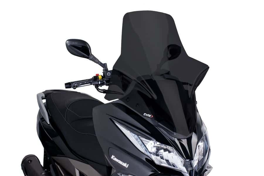 Puig V-Tech Line Touring Screen | Dark Smoke | Kawasaki J 300 2013>Current