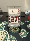 2022 Topps Series 1 - Jersey Number Medallion Commemorative Relics Mike Trout