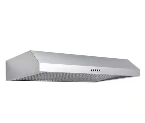 Range Hood Under Cabinet Professional Stainless Steel Vissani 36" QR372S