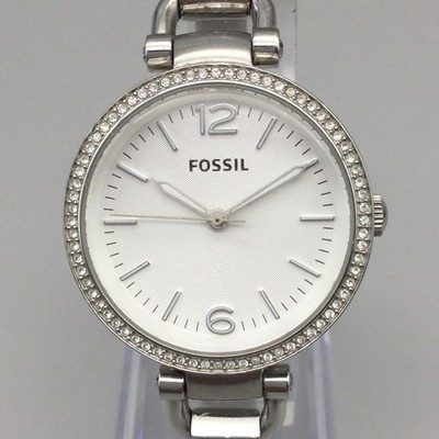 Fossil Georgia Womens Watch 32mm Crystal Bezel ES3225 Bangle  display picture 1