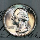 * 1939-D * PRISTINE+ GEM BU MS WASHINGTON QUARTER * FROM ORIGINAL COLLECTION