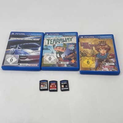 Sony PS Vita 6 Spiele New Little King's Story Minceraft Tearaway usw.