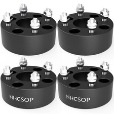 4x4 Golf Cart Wheel Spacers ATV Wheel Adapters for EZ GO EZGO 2 inch Black