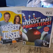 AMF Bowling: Pinbusters! (Nintendo Wii) E Wii Balance Board