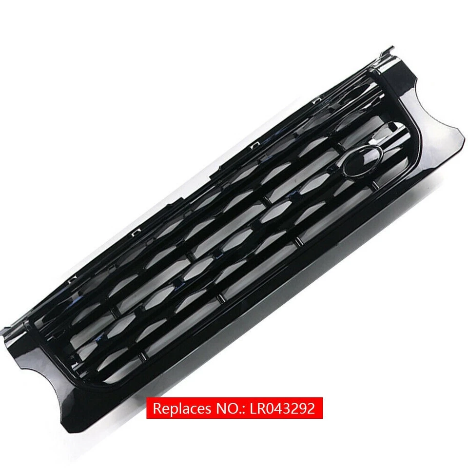 For Land Rover LR4 Discovery 4 L319 2014-2016 Gloss black Front bumper Grille - Imagem 3 de 4