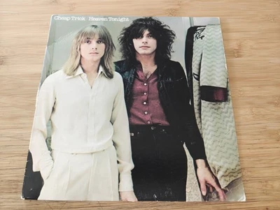 Cheap Trick – Heaven Tonight 35312 LP Vinyl 1978 Epic - No Inner Sleeve - Image 1 of 4