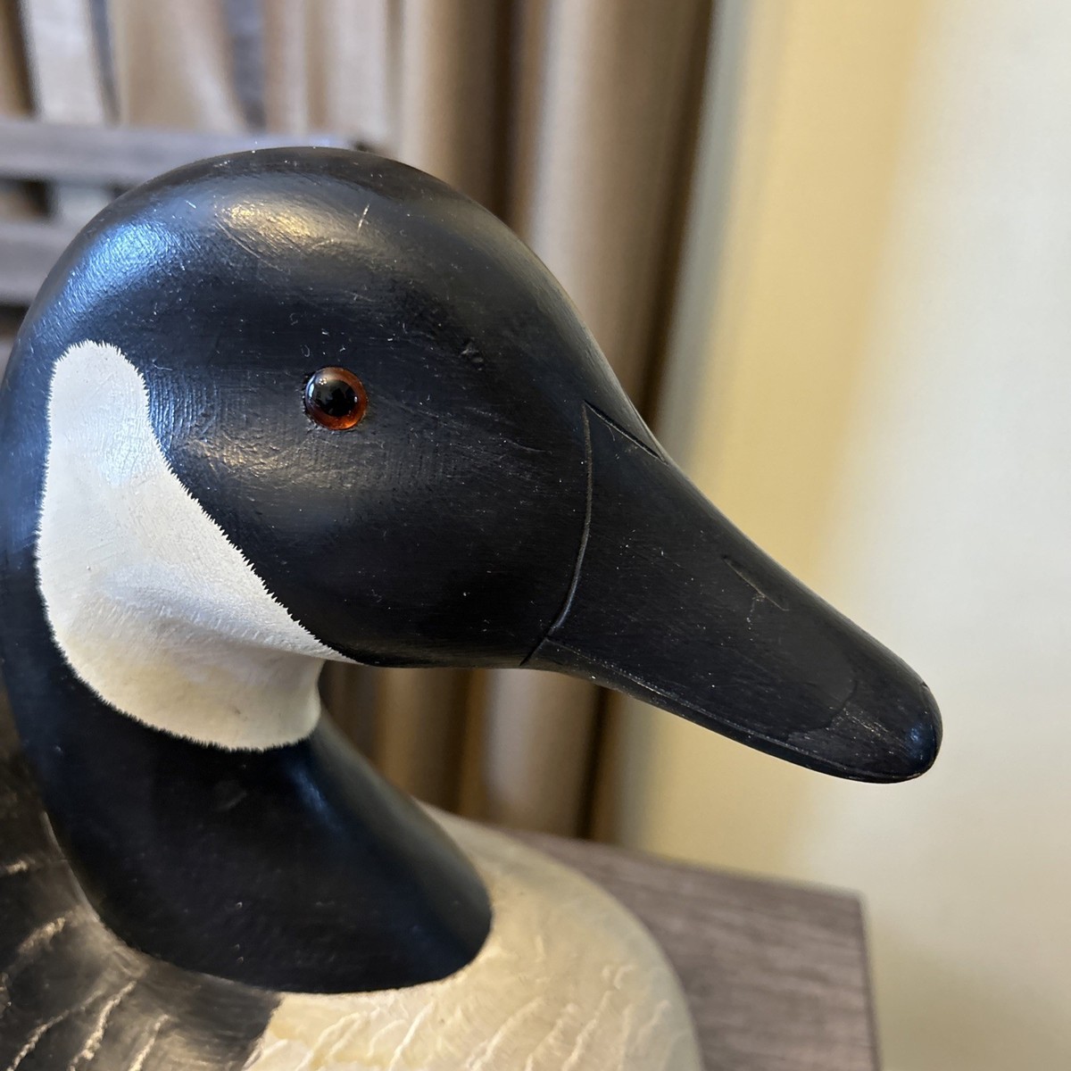 Wildfowler Decoys Babylon N.Y Large Canadian Goose Decoy Signed 
