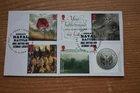 GB 2016  The Great War, World War 1 Centenary, Stamps on Piece, Used, ex FDC