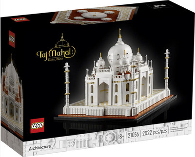 LEGO Architecture Taj Mahal   21056   Retired 2023   100% Complete, New & Sealed