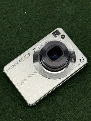 Sony Cybershot DSC-W120 Digitalkamera 7.2 MP Carl Zeiss | Komplettpaket | Gut