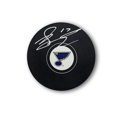 Jaden Schwartz Autographed St. Louis Blues Hockey Puck