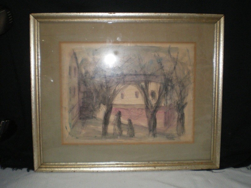 Original Russian Artist Benjamin Kopman Painting Art Exhibit Milch Gallery NYC
