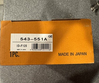 Mitutoyo 543-551A ID-F125 Absolute LCD Digimatic Indicator 