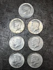 Lot 7 Kennedy 1964 D Quarters Liberty Silver Rare Half Dollar Coins