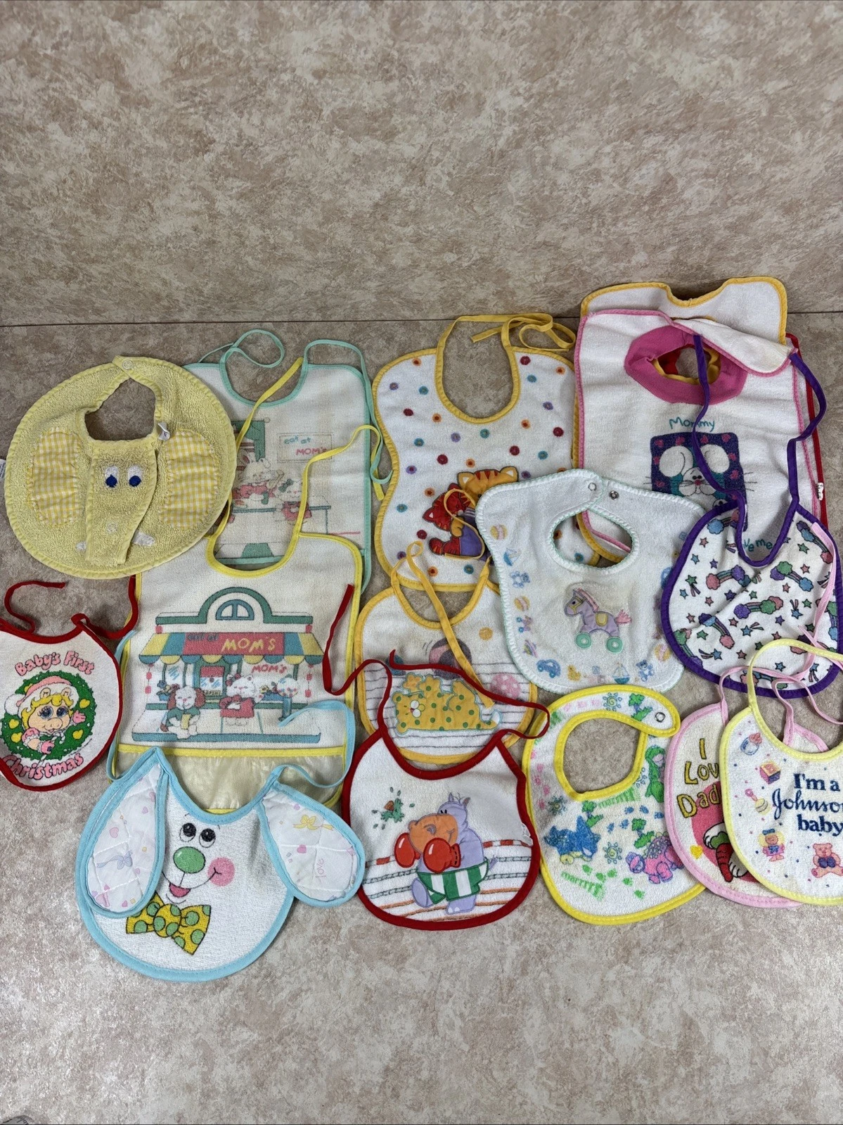 Lot Of Vintage Baby Bibs
Opens in a new window or tab