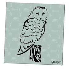 Barn Owl - Attractive  Durable Quality Reusable Stencils for Painting -