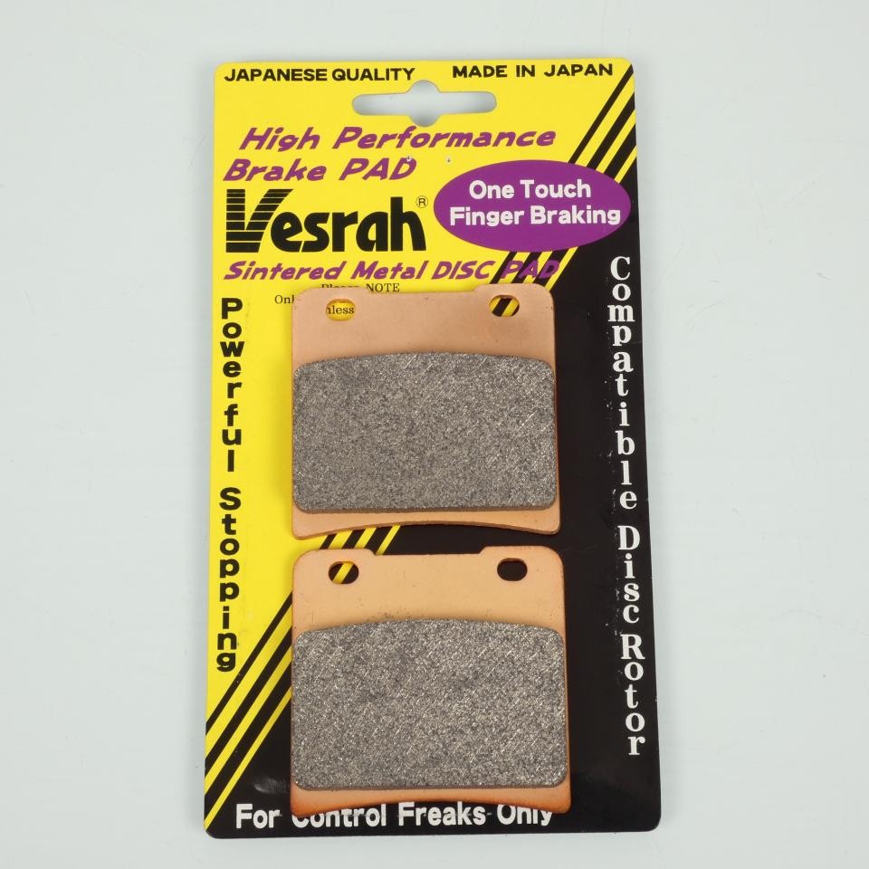 Plaquette de frein Vesrah en Kevlar organique pour Suzuki 750 Intruder