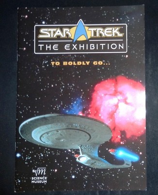 Star Trek The Exhibition 1995 London Science Museum Program 1995 VF