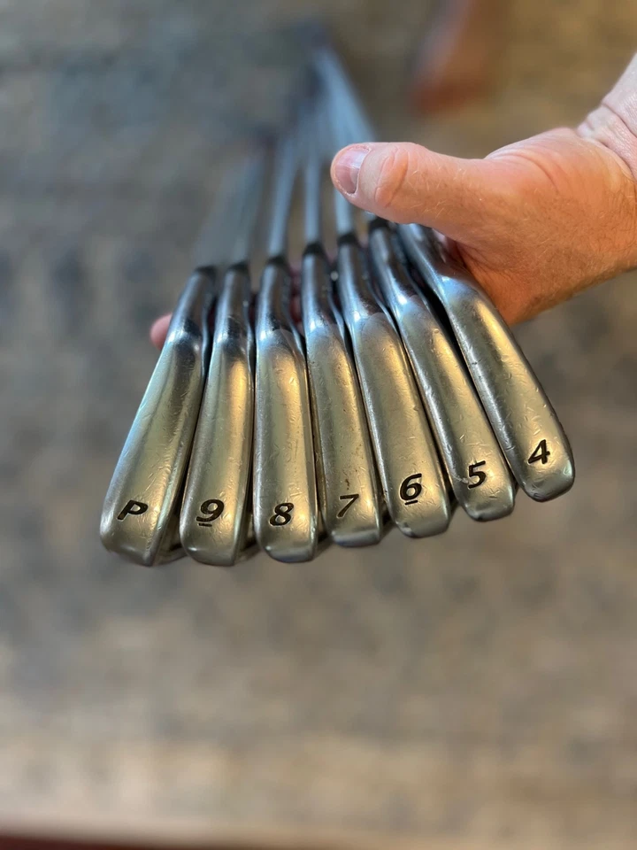 Adams Idea CMB Forged Irons 4-PW | KBS C-Taper Stiff +1/2" Used Golf Clubs - Image 3 of 4