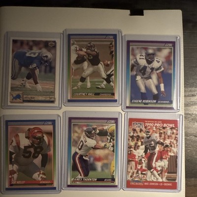 Score 1991 NFL Football Card Lot (18) 1991 Score/Pro Set Barry Sanders +