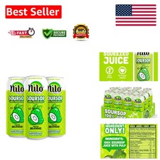 12 Bottles of 100 Real Soursop Juice No Artificial Additives, Farm-to-Bottle