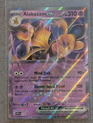 #ad Alakazam ex 050 Holo Promo Scarlet amp; Violet Promo Pokemon NM $2.50