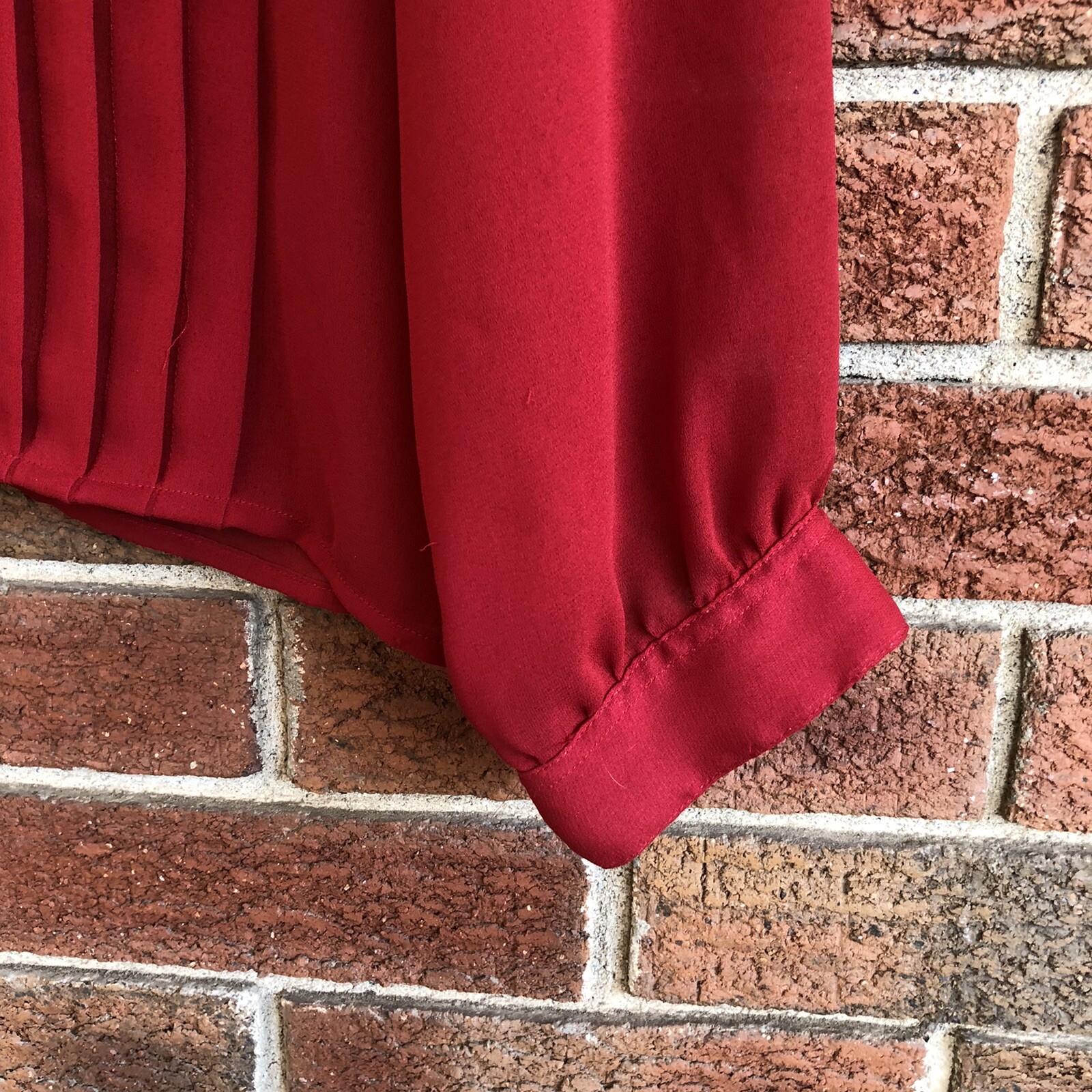 Vintage Weathervane Polyester Button down blouse … - image 6