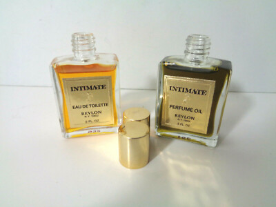 INTIMATE by REVLON Eau de Toilette Splash & Perfume Oil ~.5 FL OZ