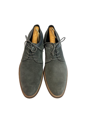 Joseph Abboud Cannon Oxford Gray Suede Shoes Men Size 12  display picture 1