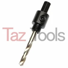 Hole Saw Drill Bit Arbor Mandrel 3/8" Hex Shank  fits 9/16 to 1-3/16 Hole Saws