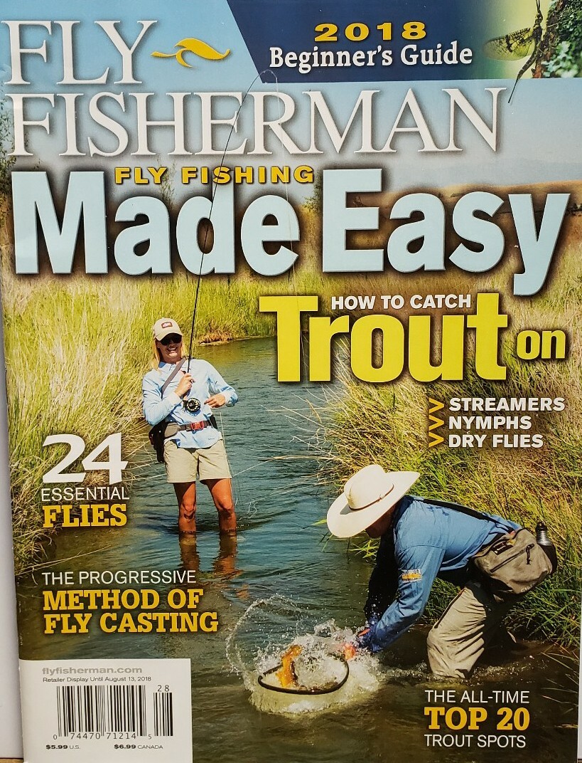 Fly Fisherman 2018 Beginners Guide Made Easy How to Catch Trout