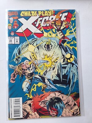 *X-Force* #33 hochgradig seltene Marvel Comics 1994 X-Men/Neu Mutants Deadpool Film 