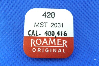 Roue De Couronne Roamer 420 MST 2063 - NOS - Pour Calibre 414/430 - Acier Suisse