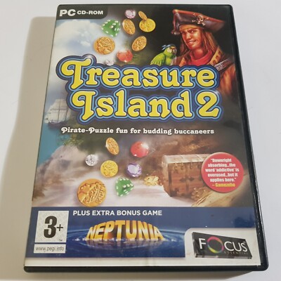 Treasure Island 2 PC Spiel CD-ROM Windows Piraten Schatzsuche Intenium 2008
