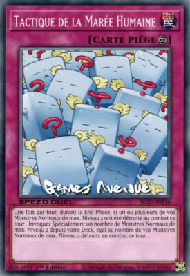 Yu-Gi-Oh! Human Tide Tactics SGX3-FRI36 VF/COMMON