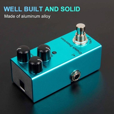 Versatile Guitar Pedal Distortion Delay Chorus Tremolo Digital Overdrive