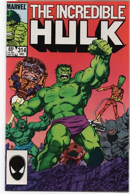 INCREDIBLE HULK, THE #314   DIRECT EDITION   JOHN BYRNE ART   1ST APPEARANCES