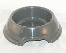 Image of Whitefurze, Hard Plastic Pet Bowl  [ 5cm Round ] Black