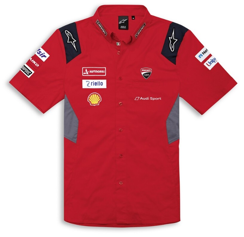 Ducati Alpinestars Corse GP20 Replica HEMD Shirt Moto GP Dovizioso