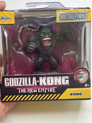 Godzilla X Kong The New Empire Skar King Jada Metalfigs Key Chains New 2024