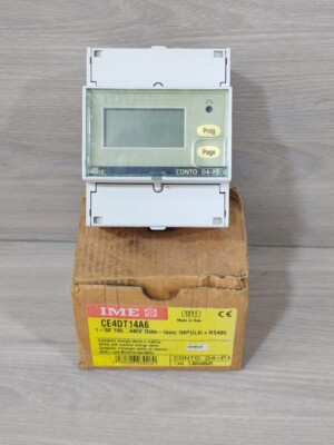 IME CONTO D4-PT CE4DT14A6 NETWORK DIRECT CONNECTION MUTI FUNCTION POWER METER