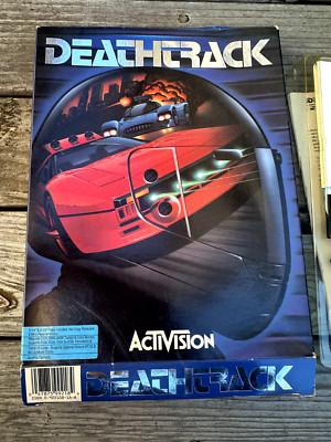 Deathtrack - Activision Dynamix - 1989 - PC DOS floppy - Vintage Big Box