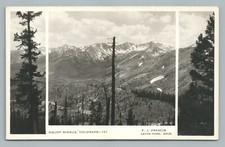 Mount Nimbus&mdash;Estes Park RPPC Colorado Antique Photo FJ Francis&mdash;Rocky Mountains