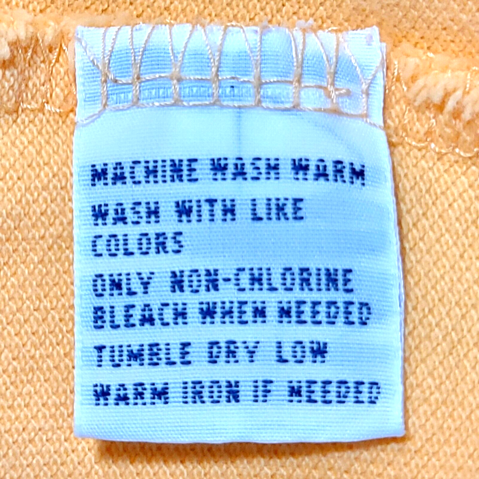 PONY Polo by Ralph Lauren uomo camicia arancione taglia L maniche corte con frangia blu