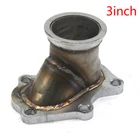 TD04 TD05 5Bolt Turbo Down pipe Flange To 3" VBand Conversion Adaptor For Subaru