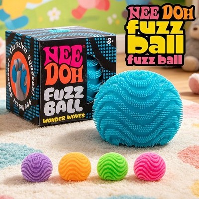 Nee Doh Fuzz Ball Sensorischer Stressball Squishy Fidget Toy Angstlinderung Kinder &