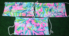 New Lilly Pulitzer THREE Designer ADULT Face Mask